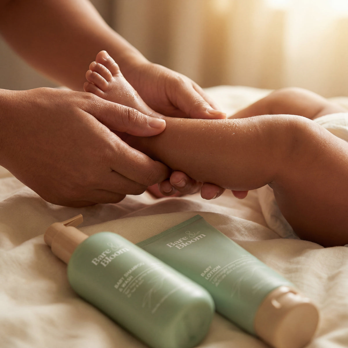 Bare & Bloom Starter Care Routine lifestyle shot